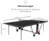 Tischtennisplatte Pegasi 700 Indoor Schwarz Bild 2