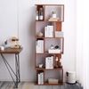 Rebecca Mobili Modernes Bücherregal, Regal Grau Von MDF Holz, Mit 5 Regalen, Büro-Schlafzimmermöbel - Maße: 169 x 60 x 24 cm (HxBxT) - Art. RE6400 Bild 2