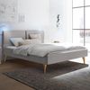 Hasena Dream Pronto Tamara Polsterbett 140x200 Eiche bright, geölt 335-Pepe grey Bild 2