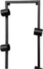 DanDiBo Weinregal Wand Metall Schwarz Flaschenregal Flaschenständer Flaschenhalter für 6 Flaschen Schmal Modern Design Bild 4