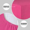 CelinaTex Jersey Spannbettlaken Lucina für Kids 60x120-70x140 cm pink 100% Baumwolle gekämmt superweich Oeko-TEX Bild 4