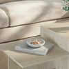 Couchtisch Taniena mit doppelter Tischplatte 100x55x35 cm Travertin [en. casa] Bild 5