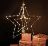 Arnusa LED Stern Leuchtstern Weihnachtsstern zum Aufhängen 45cm mit Timer 90 LED Deko, Ein und Aus, LED, warmweiß, zum Hängen Weihnachtsbeleuchtung warmweiß Bild 3