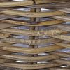 Rattan Pflanzkasten "Koboo Grey" 46 cm lang, grau, Balkonkasten, Blumenkasten für Draußen, Pflanzgefäß Bild 4