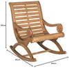 SAFAVIEH Wooden Outdoor Rocking Chair, in Natural Bild 2