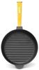 Ø24cm Grillpfanne aus Gusseisen mit Glasdeckel Induktion Holzgriff Bratpfanne Pfanne Feuerpfanne Bild 2