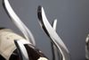 riess-ambiente Weinregal FLAME 93cm silber, Metall · Flaschenregal · Modern Design · für 9 Flaschen Bild 5