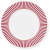 PiP Studio Frühstücksteller Dessertteller Royal Stripes Dark Pink (17 cm) Bild 1