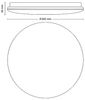 Philips Moire Wand- und Deckenleuchte, 17W, warmweiß, warmweiß, weiß Bild 3