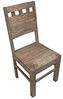 Stuhl Sheesham 45x45x100 grau geölt NATURE GREY,#120, 2er Set Bild 3