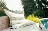 Kinzler S-10026/01 XXL Riesensitzsack, 140x180 cm, Sitzsack Outdoor Indoor, in vielen verschiedenen Farben, mit Innensack, natur Bild 2