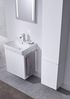 GEBERIT SMYLE SQUARE Midischrank 36 cm breit, Weiß Bild 2