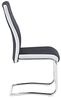 CARO-Möbel Esszimmerstuhl ALBA (4 St), 4er Set Esszimmerstuhl Küchenstuhl Schwingstuhl Stoffbezug Freischwing Bild 4