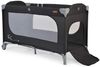 Cangaroo Reisebett Skyglow 2 Ebenen Räder Matratze Seiteneingang Tasche Bremsen schwarz Bild 4
