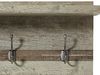 Garderobenpaneel >Britta< in Driftwood Nachbildung - 130x38x28cm (BxHxT) Bild 3