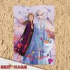 BERONAGE Tagesdecke Frozen Die Eiskönigin Decke Dreamteam 130x170 cm Kuscheldecke, passend zur Bettwäsche, ideal für Sofa, Couch, Bett, Auto, Camping Bild 5