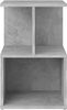 vidaXL Nachttische 2 Stk. Betongrau 35x35x55 cm Holzwerkstoff 806355 Bild 5