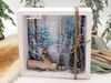 ZauberDeko Geschenkbox Geldgeschenk Verpackung Weihnachten Eule Wald Geschenk Gutschein Bild 2