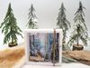 ZauberDeko Geschenkbox Geldgeschenk Verpackung Weihnachten Eule Wald Geschenk Gutschein Bild 3