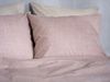 Zo! Home Flanell Bettwäsche 135x200 Flanella di Lino Shell Nude uni Melange rosa Bild 5