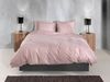 Zo! Home Flanell Bettwäsche 135x200 Flanella di Lino Shell Nude uni Melange rosa Bild 4