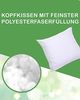 DILUMA Kopfkissen Kopfkissen 80x80 cm 2er Set - Mikrofaserkissen, Schlafkissen, Allergikergeeignet, Atmungsaktiv, Samtweich Bild 3