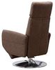 Cavadore TV-Sessel Cobra mit 2 E-Motoren / Elektrischer Fernsehsessel mit Fernbedienung / Relaxfunktion, Liegefunktion / Ergonomie L / Belastbar bis 130 kg / 71 x 112 x 82 / Lederoptik Braun Bild 5