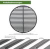 Trutzholm Grillrost rund emailliert, Gusseisen grau, Ø 34,3 cm Bild 2