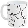 United Labels® Tasse Miffy Tasse Hase Allover Kaffeetasse Becher Kaffeebecher 320 ml, Keramik Bild 2