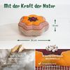 livasia Meditationskissen Zafukissen Stern klein, vegan und handgefertigt, 30x15cm, Kapok Bild 4