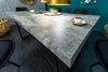 riess-ambiente Esstisch LOFT 160cm grau / schwarz (Einzelartikel, 1-St), Beton-Design · Metall · Kufen-Gestell · bis 6 Personen · Industrial Bild 4