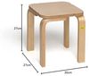 Erzi Hocker 30 aus Formholz Bild 2
