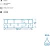 Bestway Steel Pro MAX Frame Pool Komplett-Set mit Filterpumpe Ø 366x122 cm, lichtgrau, rund, Grau Bild 5