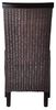 MiaMöbel Rattanstuhl 'Larissa' braun Massivholz, Rattan Mahagoni Modern Bild 5