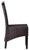 MiaMöbel Rattanstuhl 'Larissa' braun Massivholz, Rattan Mahagoni Modern Bild 4
