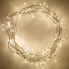 Lights4fun LED-Lichterkette LED Lichterkette 100er warmweiß Bild 2