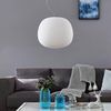 Lindby Hängeleuchte Lindby Pendelleuchte Ginevra, Ø 38 cm, weiß, Glas, E27, Glas Weiß IP20, 1 x 60 W Bild 4