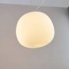 Lindby Hängeleuchte Lindby Pendelleuchte Ginevra, Ø 38 cm, weiß, Glas, E27, Glas Weiß IP20, 1 x 60 W Bild 5