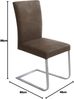 Komfort & Wohnen Stuhl Esszimmerstuhl Freischwinger Schwingstuhl 46 x 98 x 60 cm Dunkelgrau Bild 2