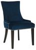 SAFAVIEH Set of 2 Wooden Dining Chairs, in Navy Bild 4