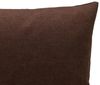 Ambiente Trendlife Darco Kissenhülle mit Zipper 40x40cm Farbe schoko Bild 2