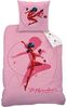 BERONAGE Kinderbettwäsche Miraculous Ladybug Shadow Bettwäsche Biber / Flanell, 100% Baumwolle, 2 teilig, 135x200 + 80x80 cm Bild 3