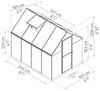 Palram - Canopia Aluminium Gewächshaus Mythos 68 | Bild 2