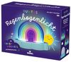 moses. Buntes Regenbogenlicht, bunte LED Lampe für Kinder mit Farbwechsel & Musiksteuerung, USB-C & Batteriebetrieb, Stimmungslicht & Kinderzimmer-Deko, Leuchte mit Geräuschsensor Bild 2