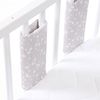 Babybay 'Ultrafresh Piqué' Bettnestchen für Babybay Original grau/weiß, Sterne Bild 2