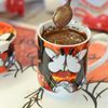 Gilde 4tlg. Set, Tasse / Becher, "always kiss me", Kunststoff, Porzellan, rot, VE 2, B. 11,5 cm, H. 10 cm, D. 8 cm 81320 Bild 2