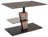 Funktionstisch Celle 100x60x47 höhenverstellbar Wildeiche/Nero 16249 Bild 3