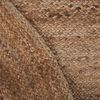 Teppich Jute natürlich 100x150 cm Kurzflor DEMIRCI Bild 5
