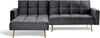 Jahnke ECKSOFA Chillax POSH Corner Samt Platingrau Bild 4