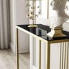 Lookway Konsolentisch PRIME GLASS, Beistelltisch mit Oberfläche aus Hartglas, Breite 80/100 Bild 4